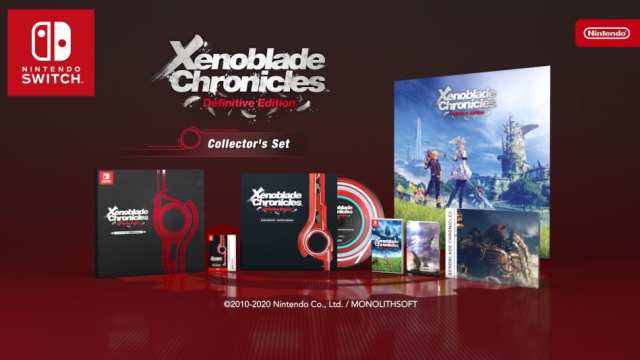 Xenoblade Chronicles: Definitive Edition - Collector's Set, nintendo switch, vinyl