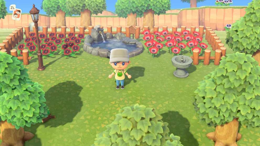 Animal Crossing New Horizons Community Garden