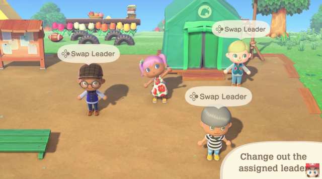 Animal Crossing New Horizons: How to Change Leader in Party Play