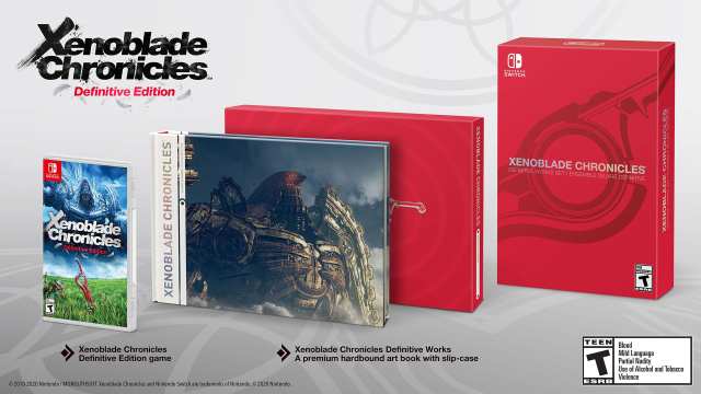 Xenoblade Chronicles: Definitive Edition Works Set, pre-order, nintendo switch