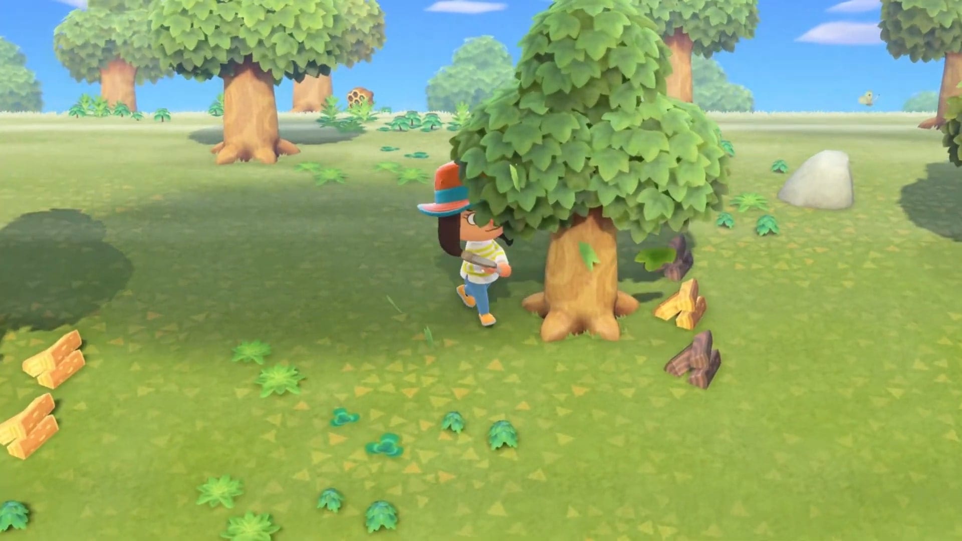 Animal Crossing New Horizons: How to Get Hardwood & Softwood