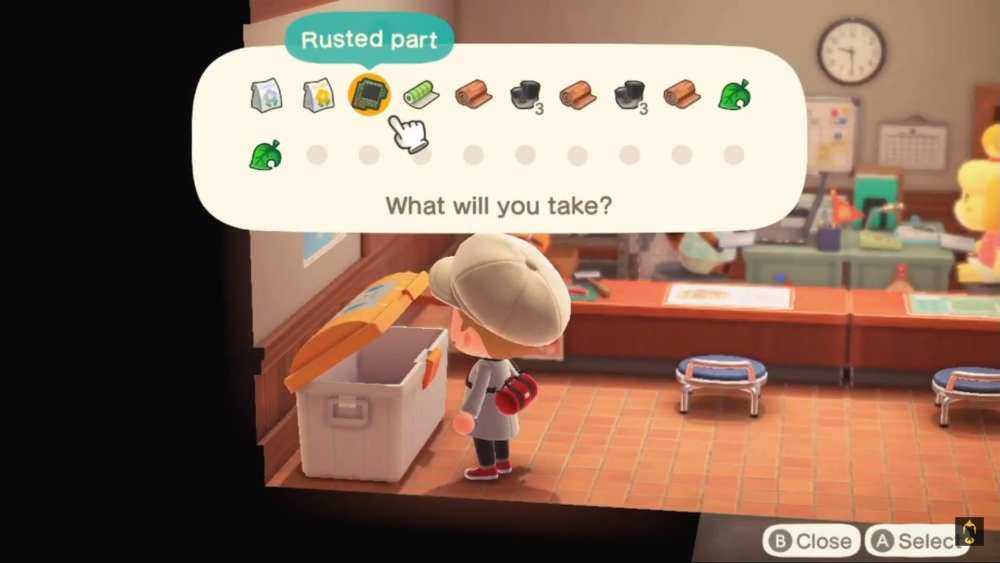 Animal Crossing New Horizons How to Get Rusted Parts & What They're