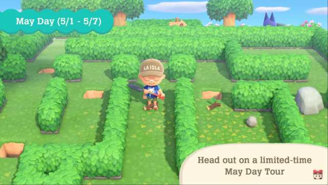May Day Tickets in Animal Crossing New Horizons