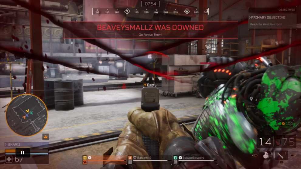 predator hunting grounds, parry