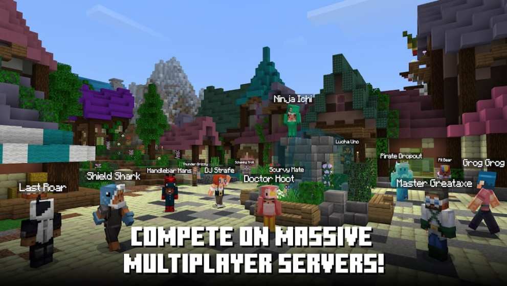 minecraft, friends, multiplayer mobile games