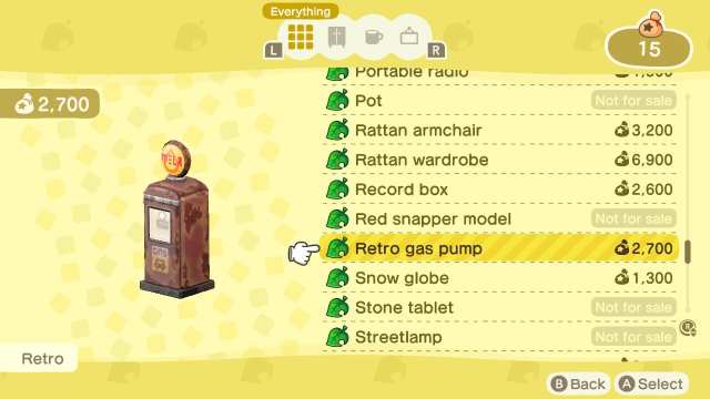 using the catalog in animal crossing new horizons