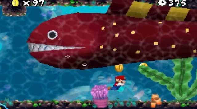 New Mario Bros eel