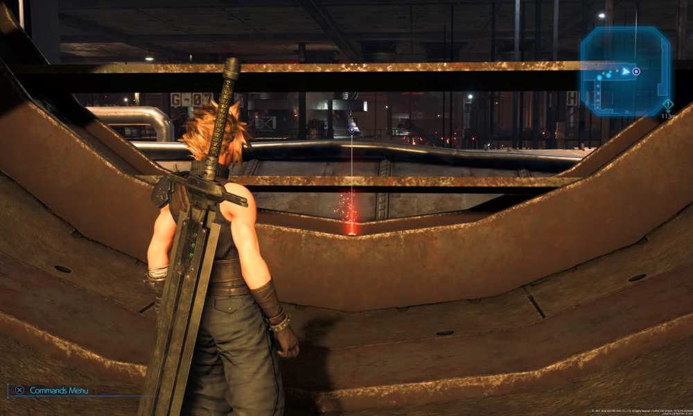 Final Fantasy 7 Remake How To Get Materia Behind The Fan Sector 4 