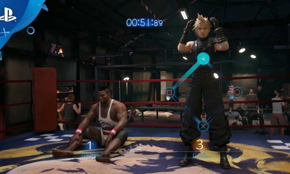 Final Fantasy 7 Remake How to Win at Squats