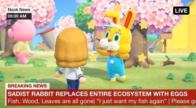 Bunny Day in Animal Crossing New Horizons
