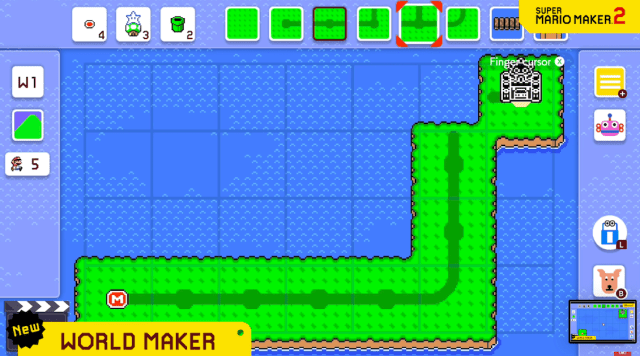 how to create worlds super mario maker 2