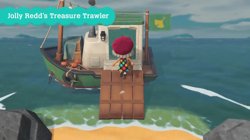 Animal Crossing New Horizons Redd Trawler