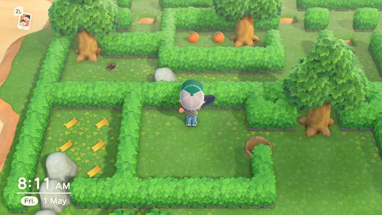 Animal Crossing New Horizons How to Get Through May Day Maze