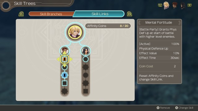 Xenoblade chronicles affinity coins