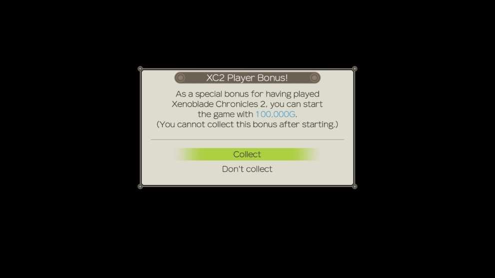 xenoblade chronicles 2 save data bonus in xenoblade chronicles