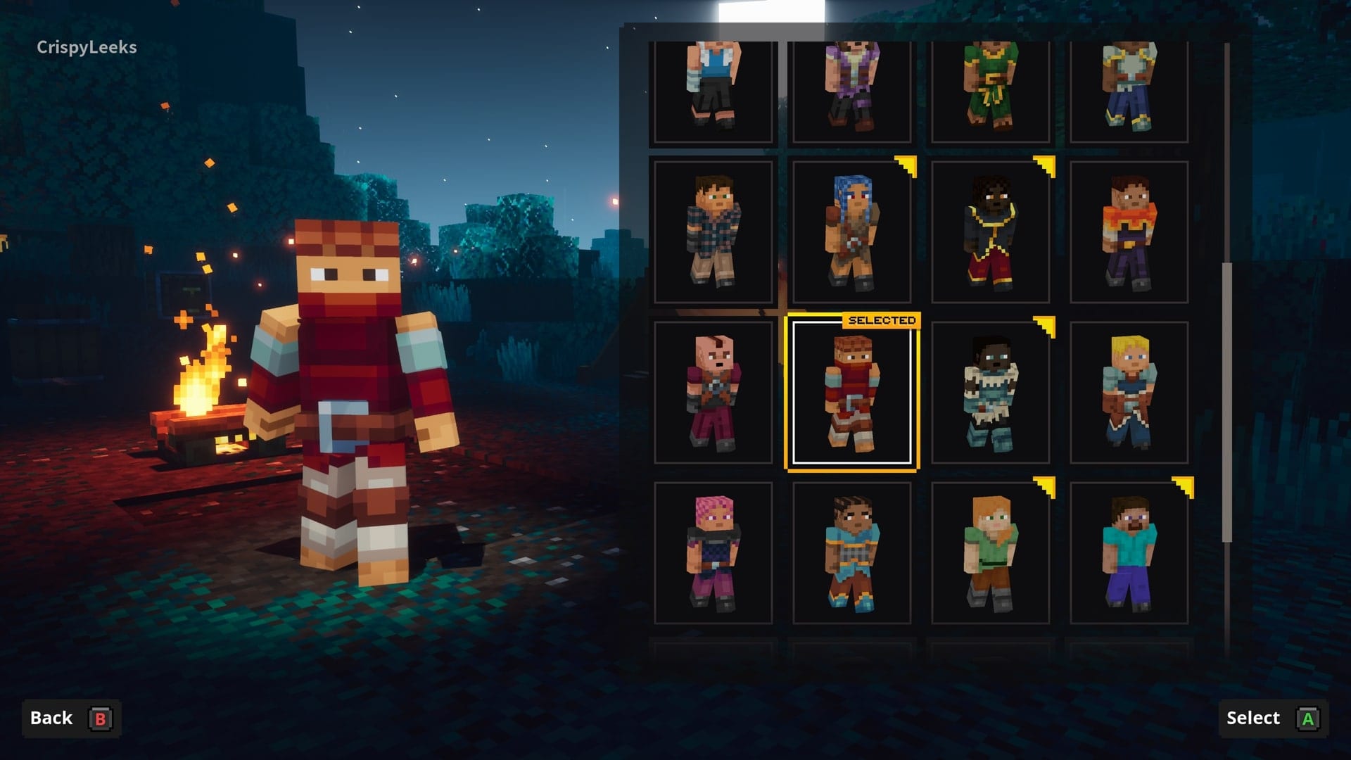 Minecraft Dungeons Custom Skins How to Change Character