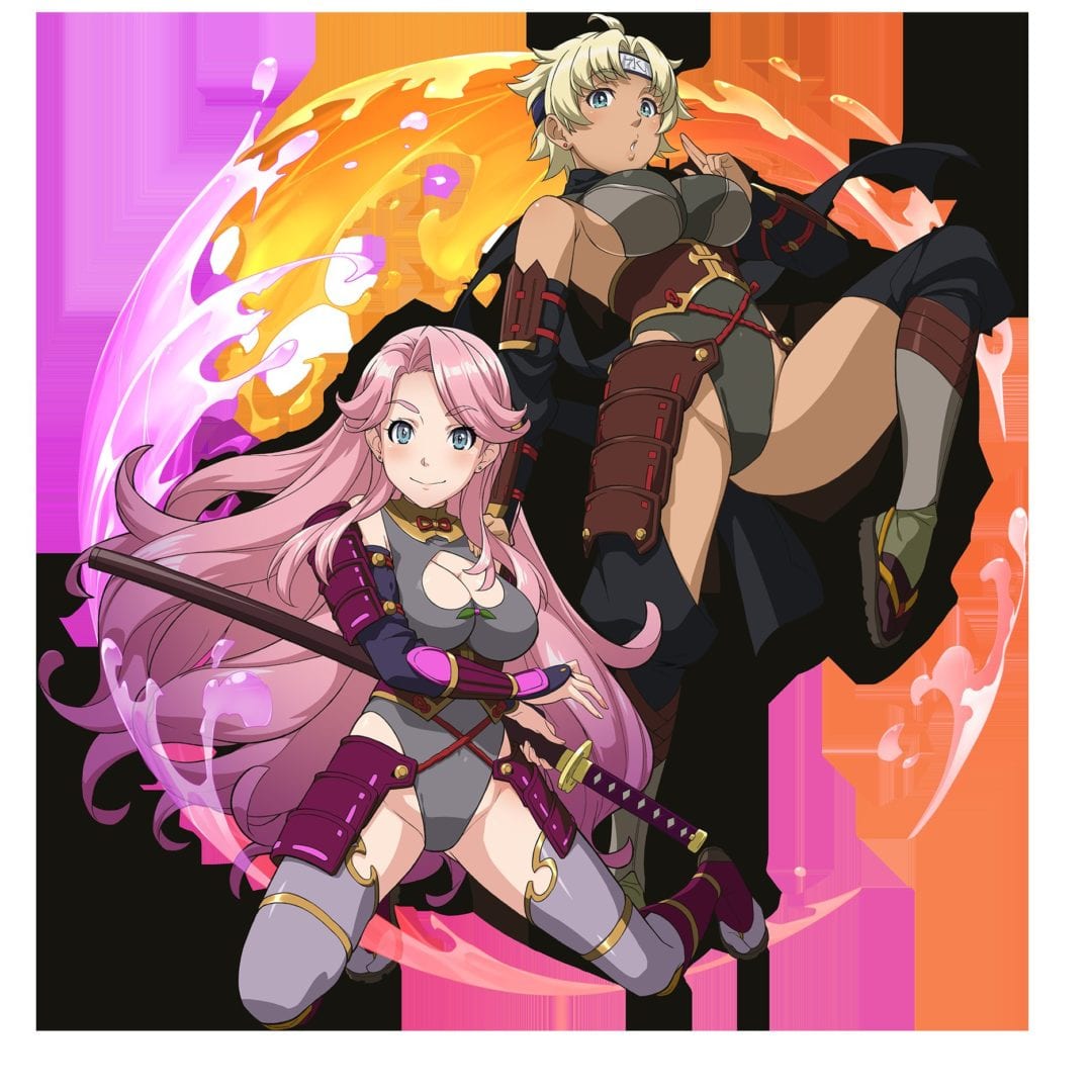 Kandgawa Jet Girls - Peach and Orange_Suit