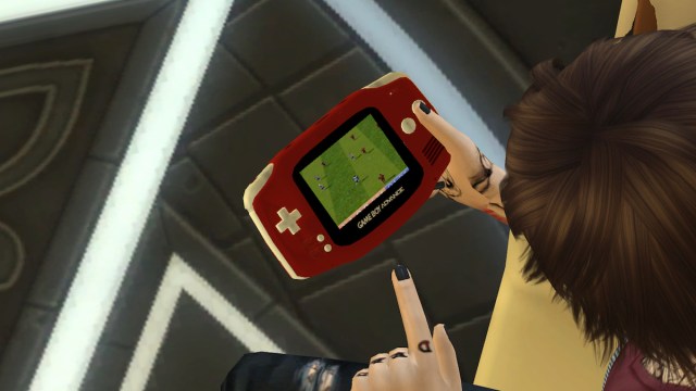 Usable Nintendo Game Boy Advance Sims 2 Mod