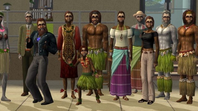 Sims 2 Bigfoot skin