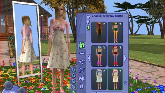 Sims 2 Different CAS background mod
