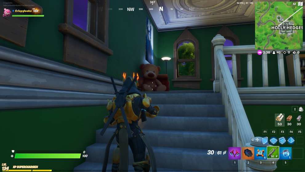 fortnite holly hedges teddy bear