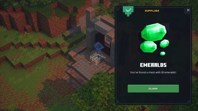 minecraft dungeons emeralds