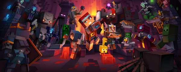 minecraft dungeons review