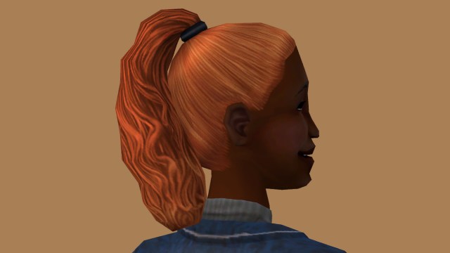 Sims 2 curly hair mod