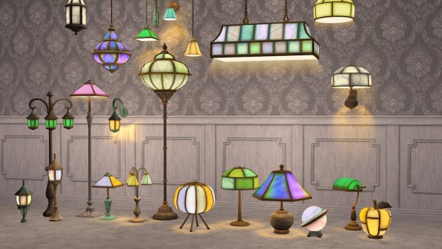 Sims 2 Lamp Collection mod
