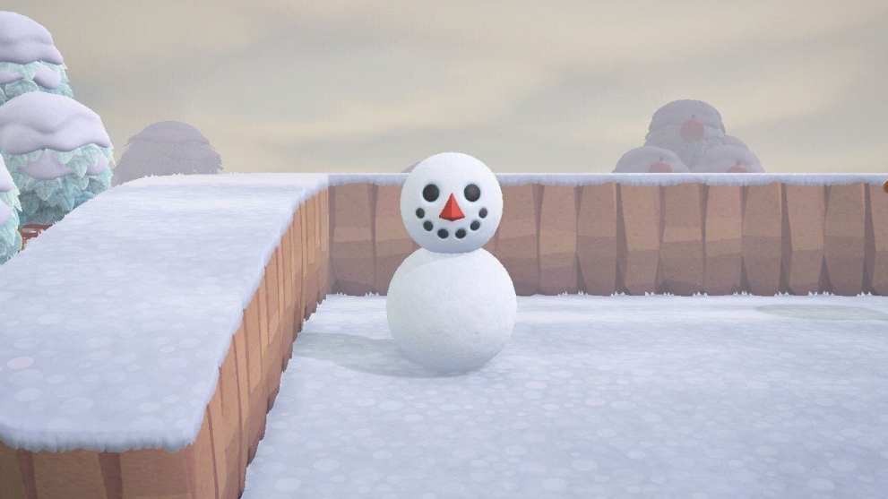 animal crossing new horizons snowmen