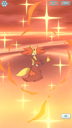 Serena & Delphox (Sync Move)