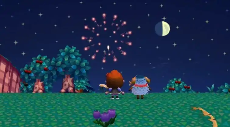 animal crossing fireworks