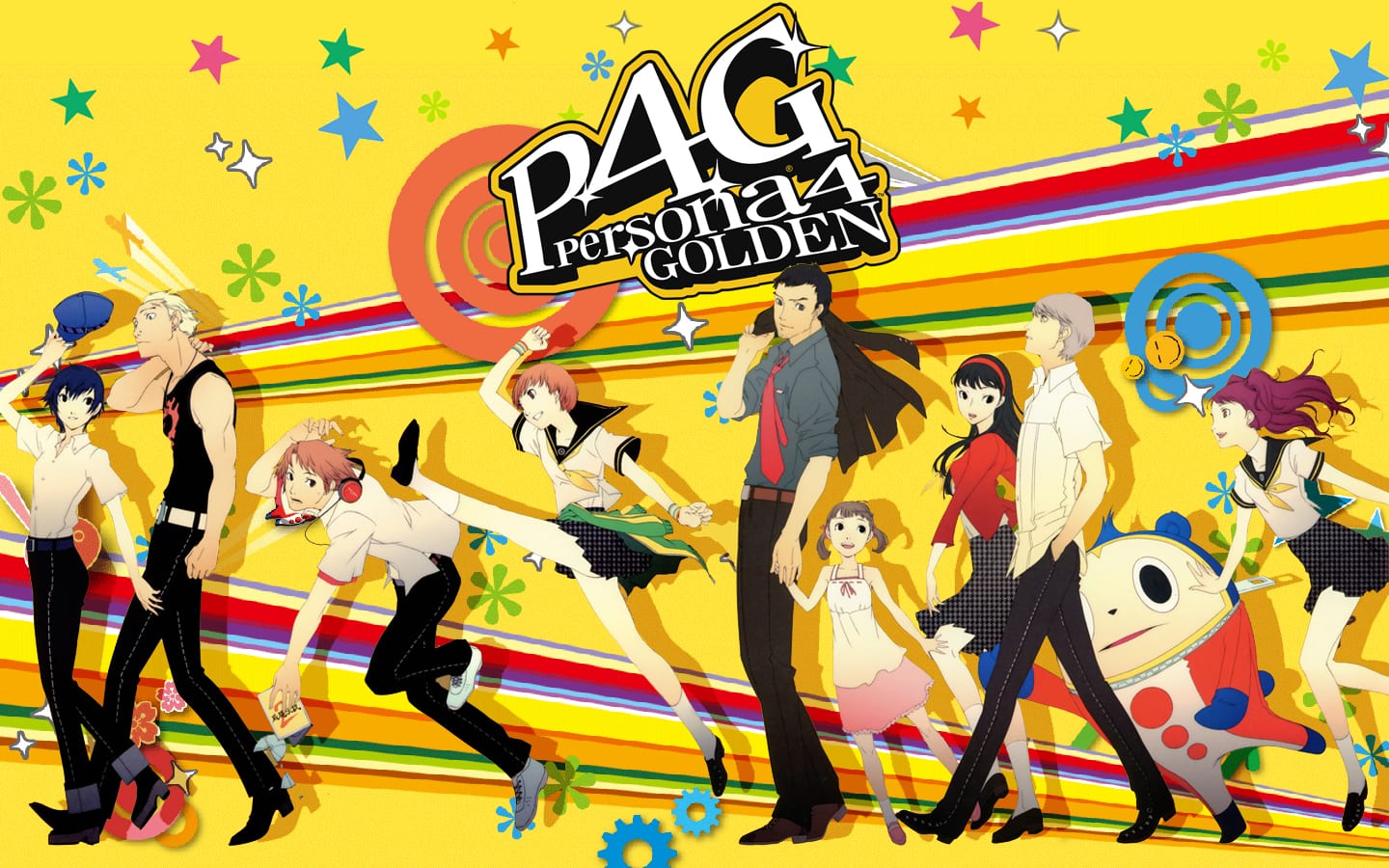 persona 4 golden yatagarusu with megido
