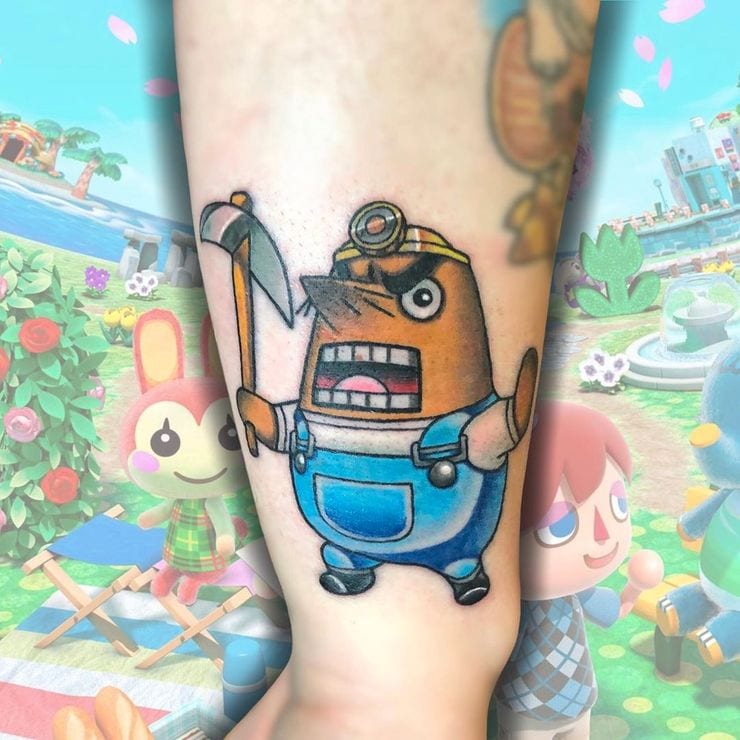 A Look at Some of the Best Animal Crossing Tattoos
