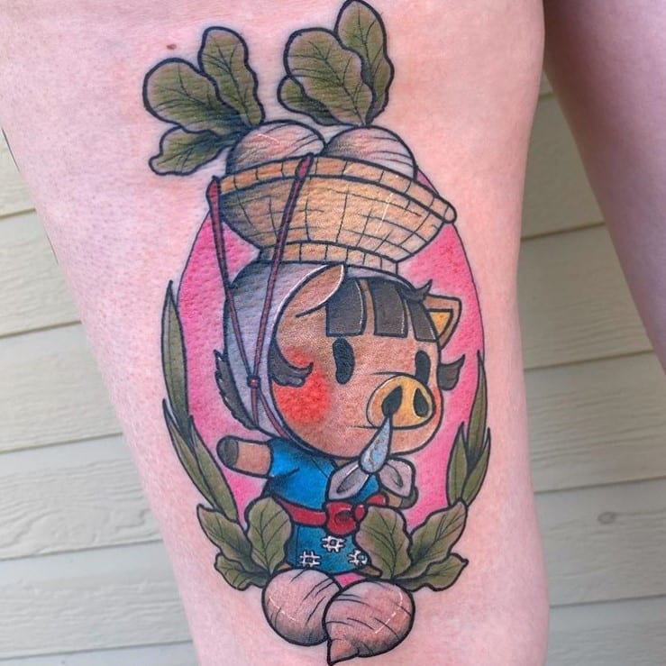 15 Of The Coolest Animal Crossing Tattoos – Xgamenews.com - Best Place