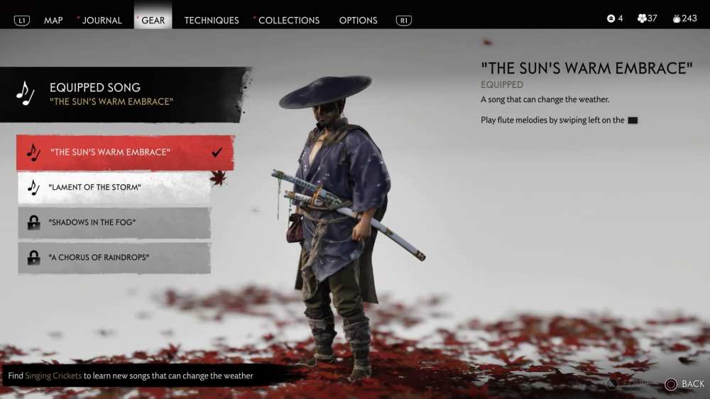 Ghost of Tsushima How to Play the Flute & Change the Weather