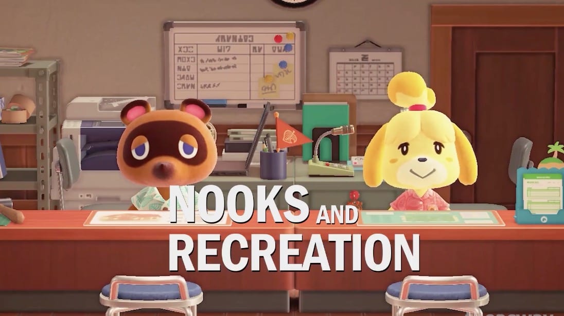 animal crossing new horizons, parks and rec