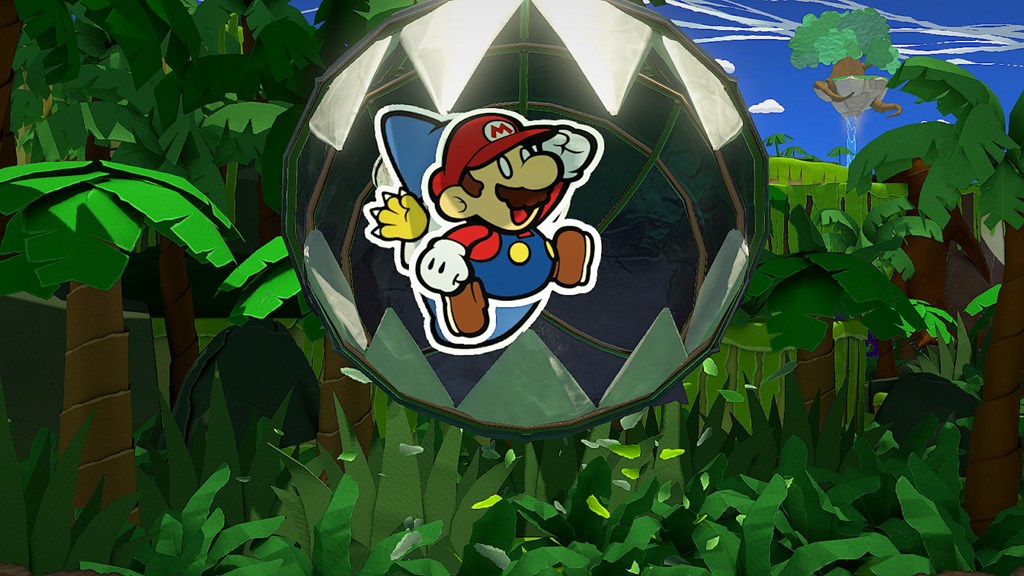 paper mario origami king download size, install size