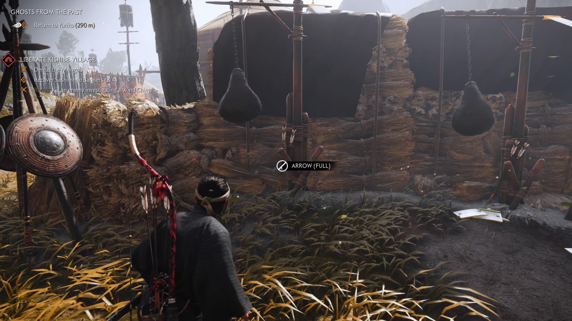 ghost of tsushima how to get fire arrows