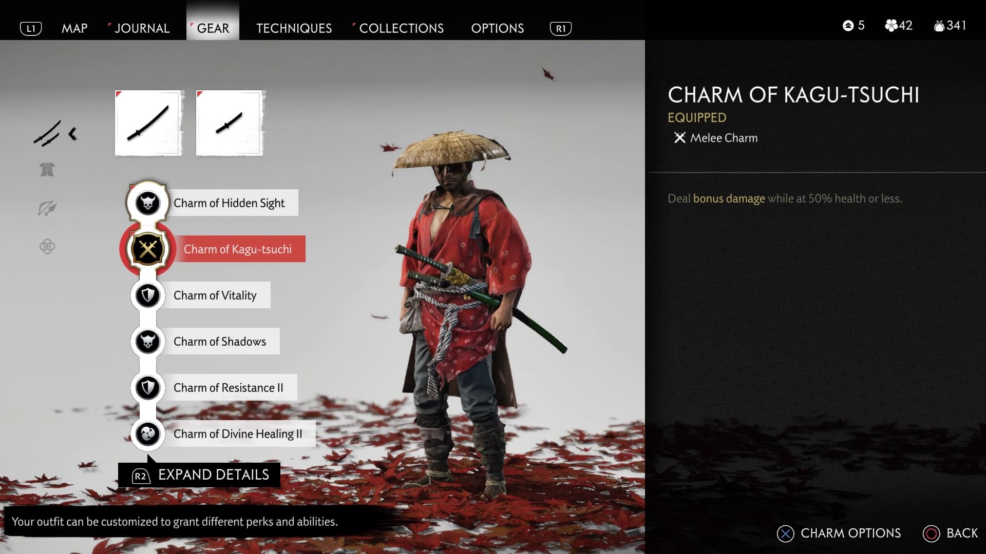 Ghost Of Tsushima How To Get Charms Charm Slots   Charms 