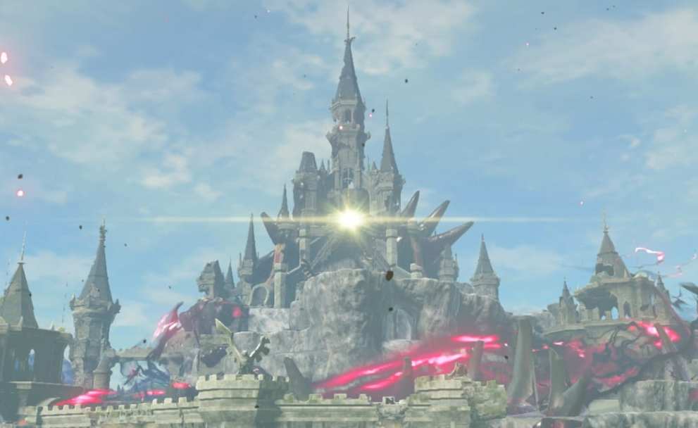 hyrule castle, breath of the wild