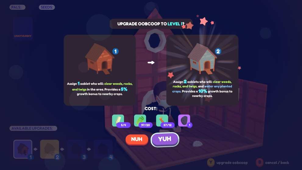 upgrade oobcoop ooblets