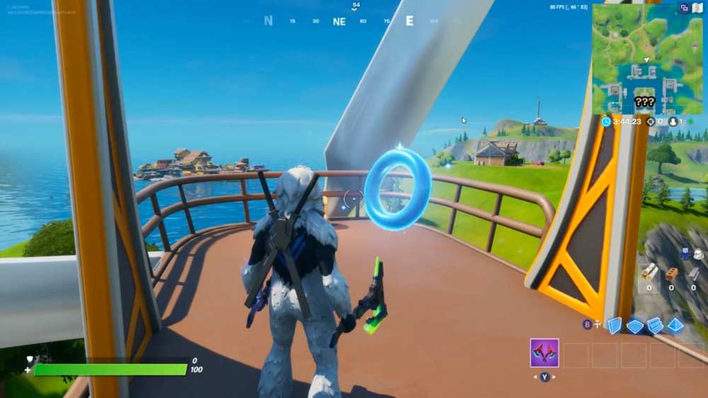 fortnite pleasant park floating ring locations