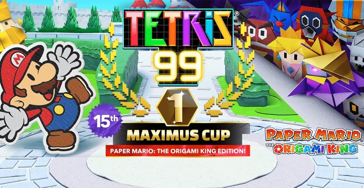 tetris 99 paper mario