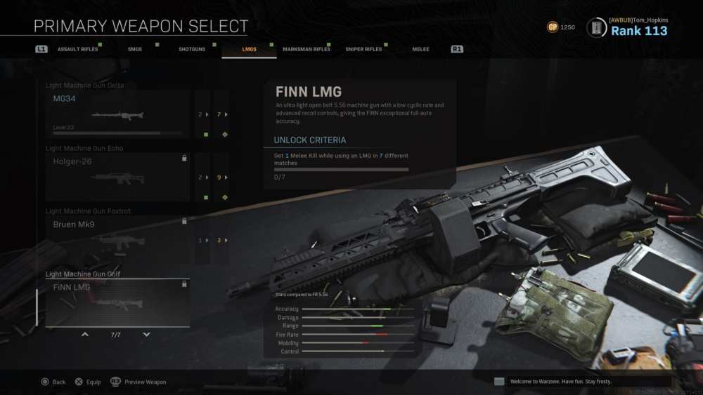 Modern Warfare: How to Unlock Finn LMG for Warzone & Multiplayer