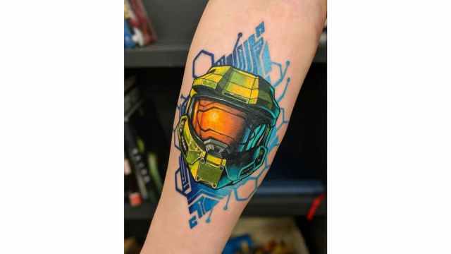 best Halo tattoos, coolest Halo tattoos