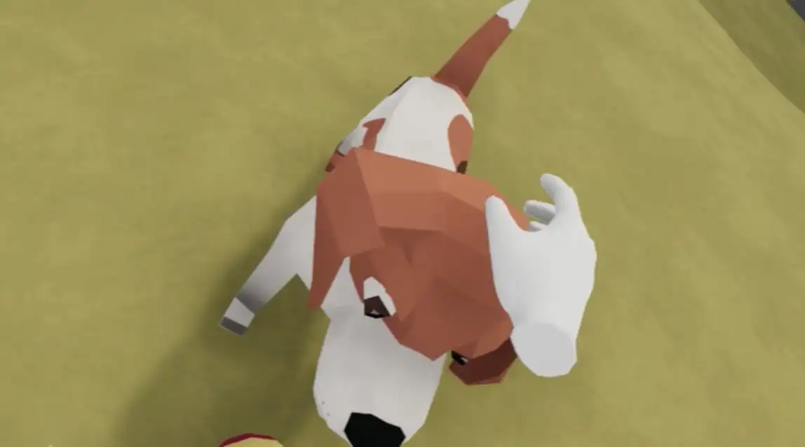 you can pet the dog vr