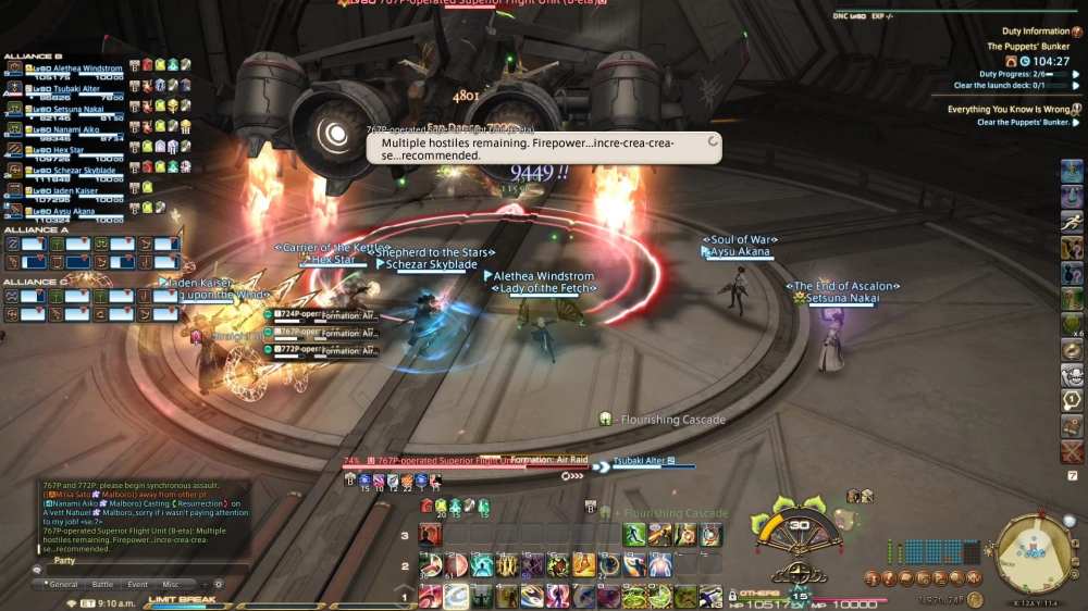 FFXIV Puppets' Bunker Alliance Raid Guide