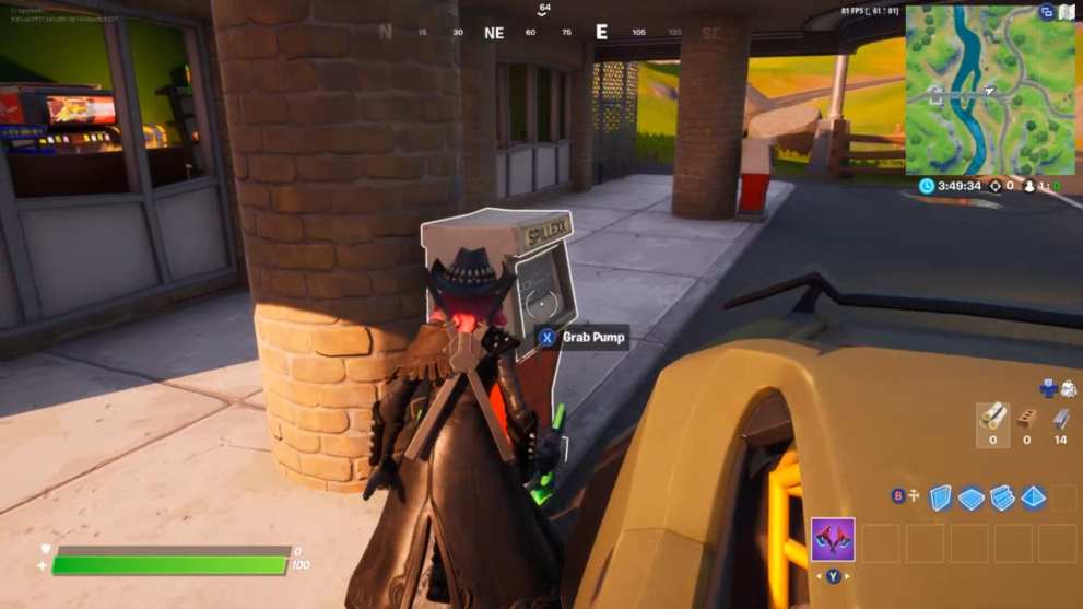 refueling cars in fortnite