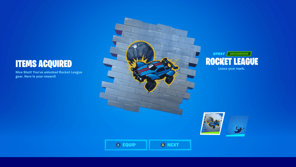 Fortnite How to Get Rocket League Octane Back Bling & Other Rewards